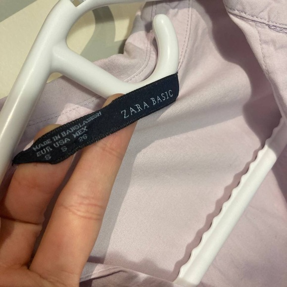 Lilac button down shirt - Picture 10 of 10